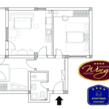 Wing Club Apartments- Center * Jagodina
